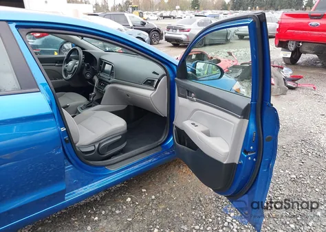 2018 Hyundai Elantra Sel из США, поврежденный, VIN 5NPD84LF3JH395992